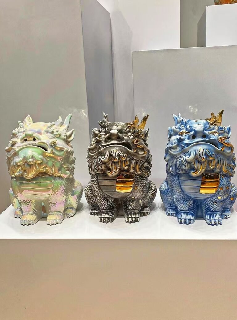 PiXiu Titanium Vault Guardians: Ceramic Wealth Guardians with Swiss Espionage Tech