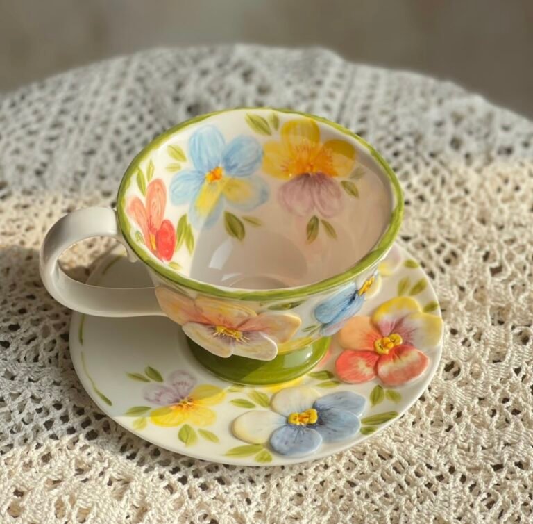 3D Floral Ceramics Forged in Rebellion ✨🌸