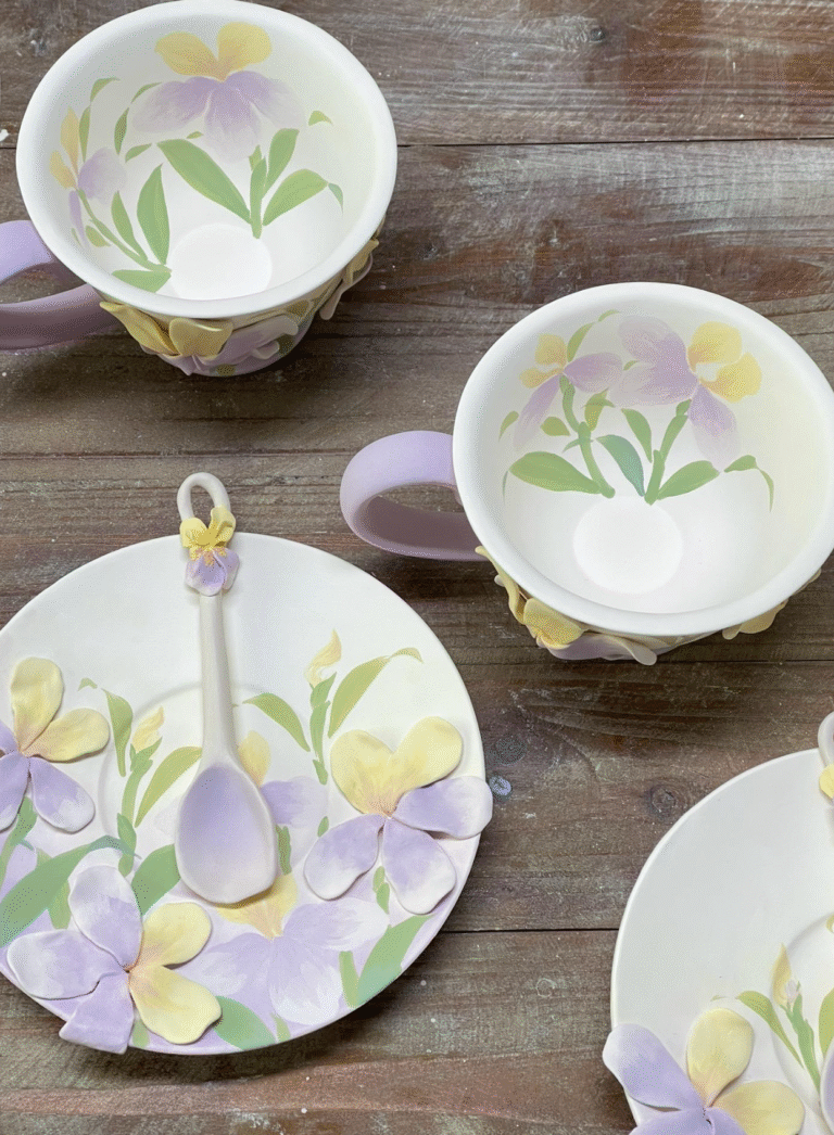 Traumagarden 3D Floral Ceramics: Where Porcelain Flowers Bloom from Brokenness