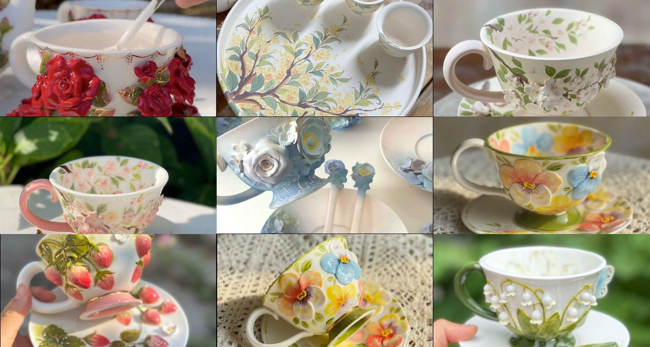 Eventide Quantum Flora: 3D Ceramic Blossoms Where Black Holes Bloom in Porcelain ✨🌌
