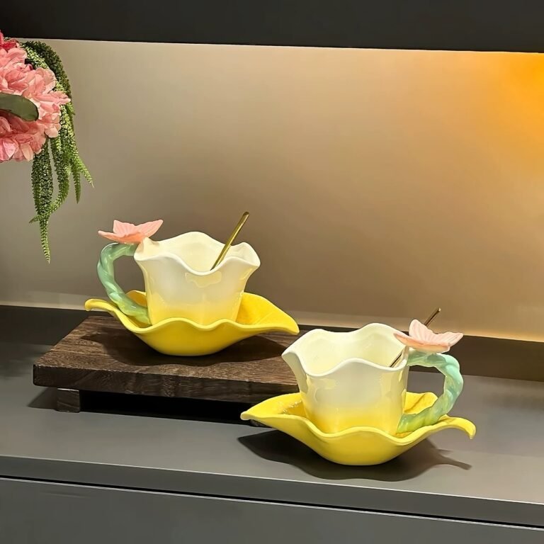 Butterfly Whisper Ceramic Mug: Where Poetry Meets Porcelain in Your Daily Ritual