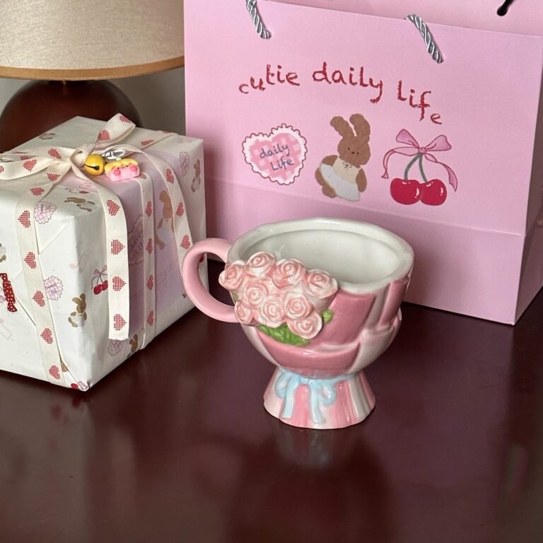 Floral Ceramic Mug Collection: Botanical Beauty Meets Daily Luxury for European Homes